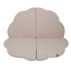 Soft Cloud Play Mat for Babies & Children — Teddy Fleece (Light Grey)