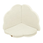Weiche Wolken-Spielmatte für Babys und Kinder – Teddyfleece (Creme)