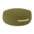 MeowBaby MeowBaby® Corduroy Pouf Round –  Lime