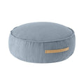MeowBaby MeowBaby® Corduroy Pouf Round –  Turquoise