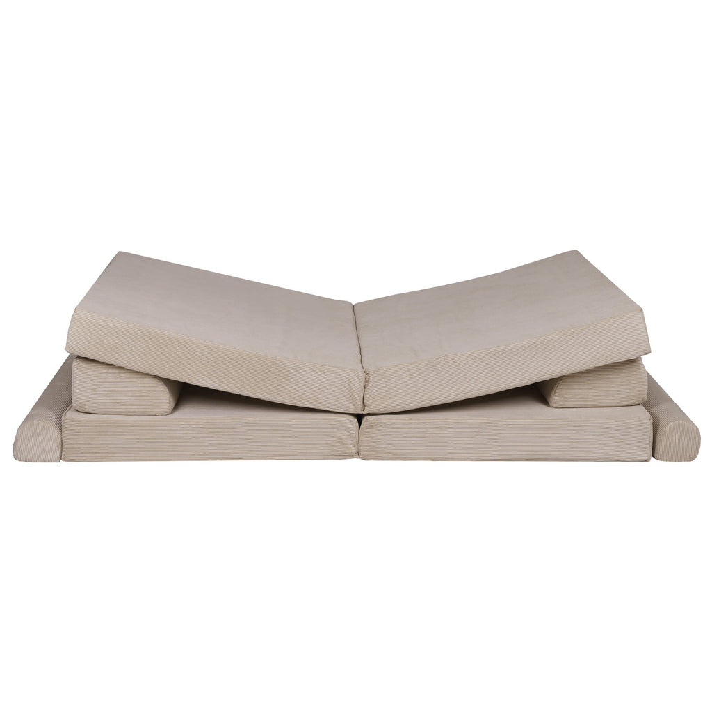 MeowBaby MeowBaby® Large Slimcord Premium Sofa - Lime, photo 12