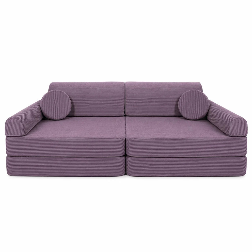 MeowBaby MeowBaby® Large Slimcord Premium Sofa - Lavender