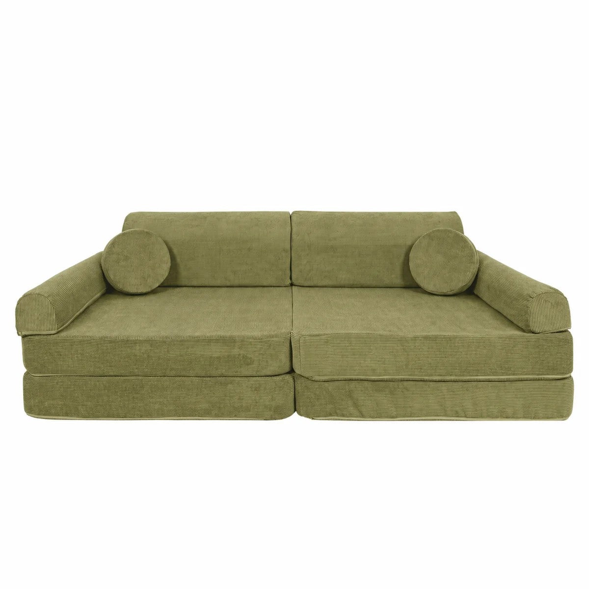 MeowBaby MeowBaby® Large Slimcord Premium Sofa - Lime