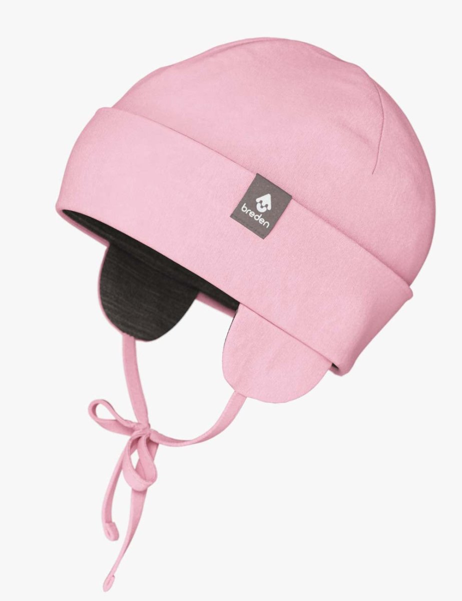 Merino-Lined Baby Tie Hat (Mika) - Tiny Tugz™