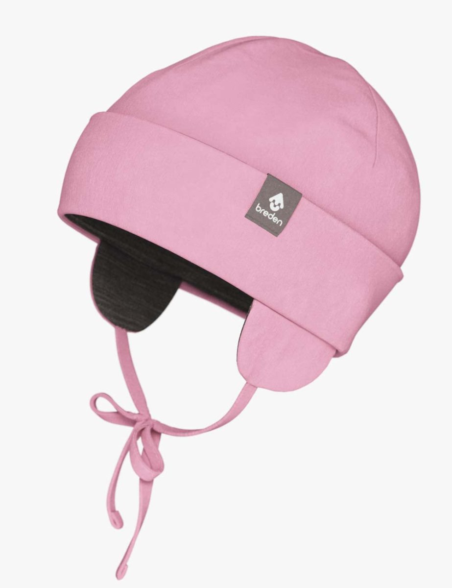 Merino-Lined Baby Tie Hat (Mika) - Tiny Tugz™