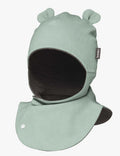 Merino-Lined Cotton Baby Hooded Hat (Maison) - Tiny Tugz™