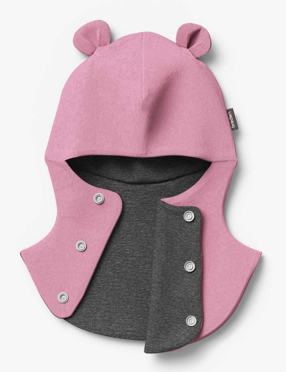 Merino-Lined Cotton Baby Hooded Hat (Maison) - Tiny Tugz™