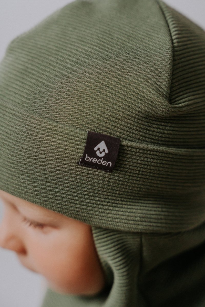 Merino-Lined Toddlers & Kids Hooded Hat & Scarf (Odin) - Tiny Tugz™