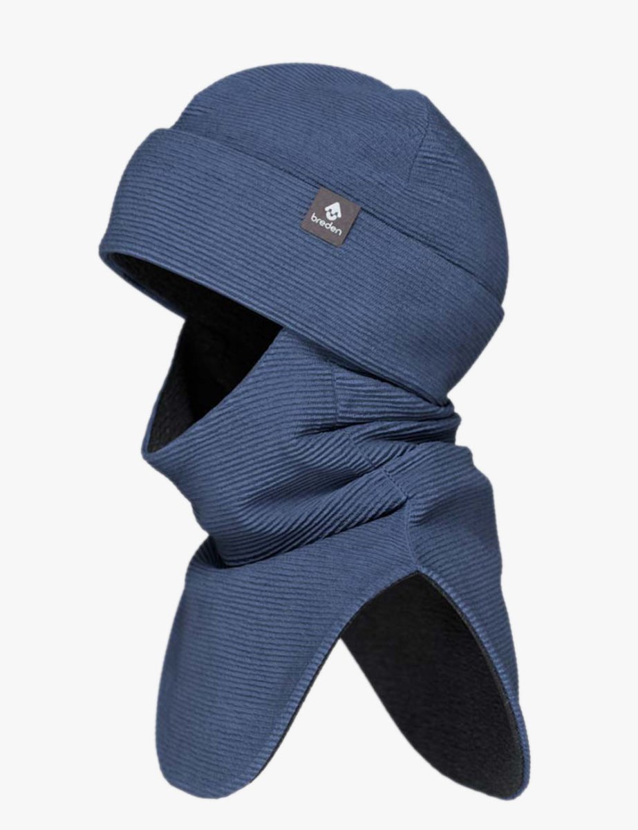Merino-Lined Toddlers & Kids Hooded Hat & Scarf (Odin) - Tiny Tugz™