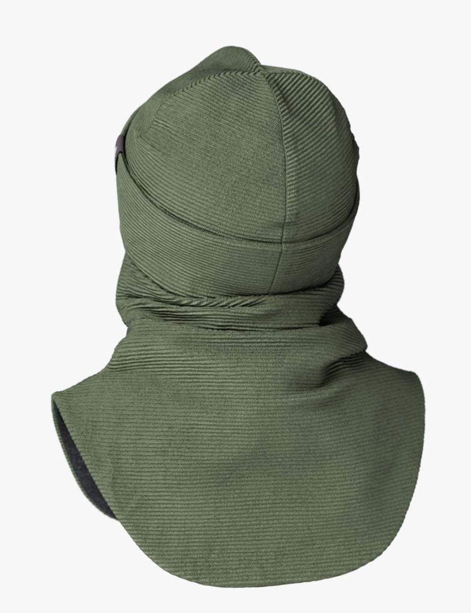 Merino-Lined Toddlers & Kids Hooded Hat & Scarf (Odin) - Tiny Tugz™