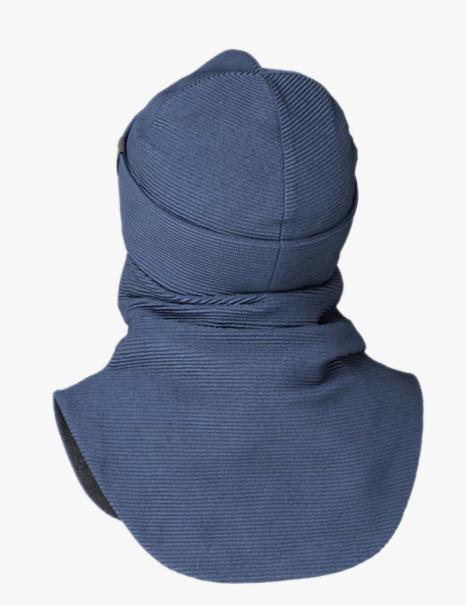 Merino-Lined Toddlers & Kids Hooded Hat & Scarf (Odin) - Tiny Tugz™