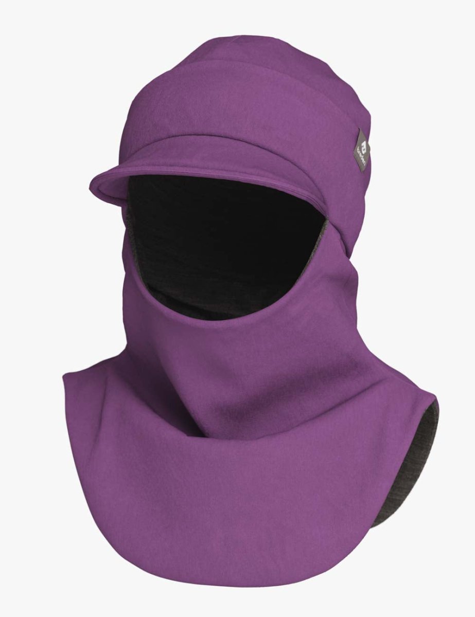 Merino-Lined Toddlers & Kids Peaked Hooded Hat & Scarf (Morris) - Tiny Tugz™