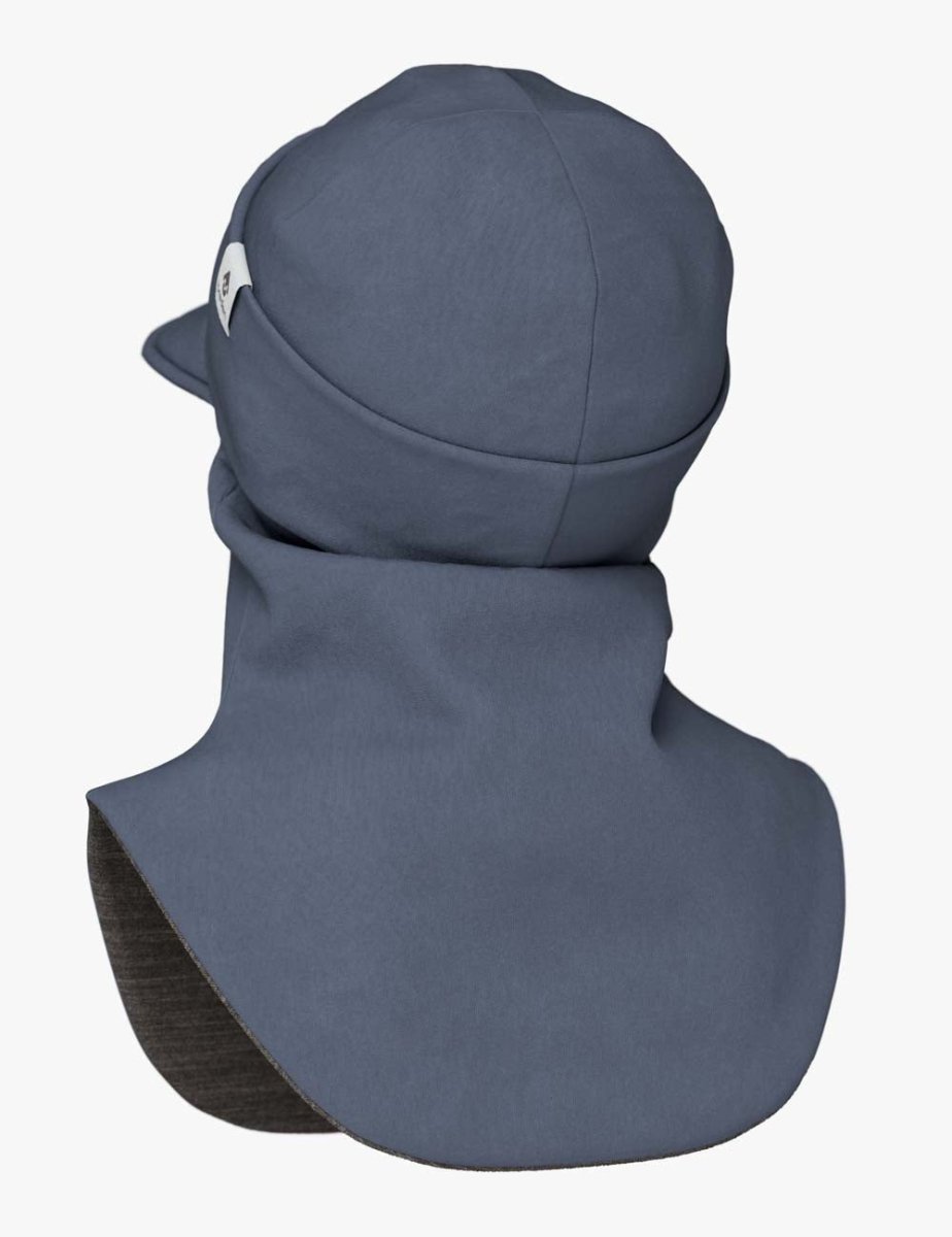 Merino-Lined Toddlers & Kids Peaked Hooded Hat & Scarf (Morris) - Tiny Tugz™