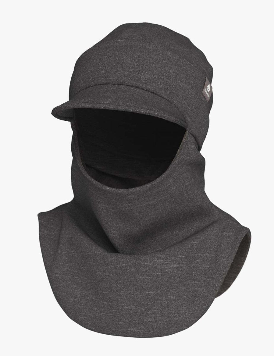 Merino-Lined Toddlers & Kids Peaked Hooded Hat & Scarf (Morris) - Tiny Tugz™