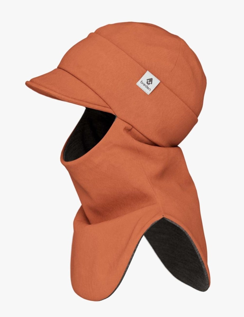Merino-Lined Toddlers & Kids Peaked Hooded Hat & Scarf (Morris) - Tiny Tugz™