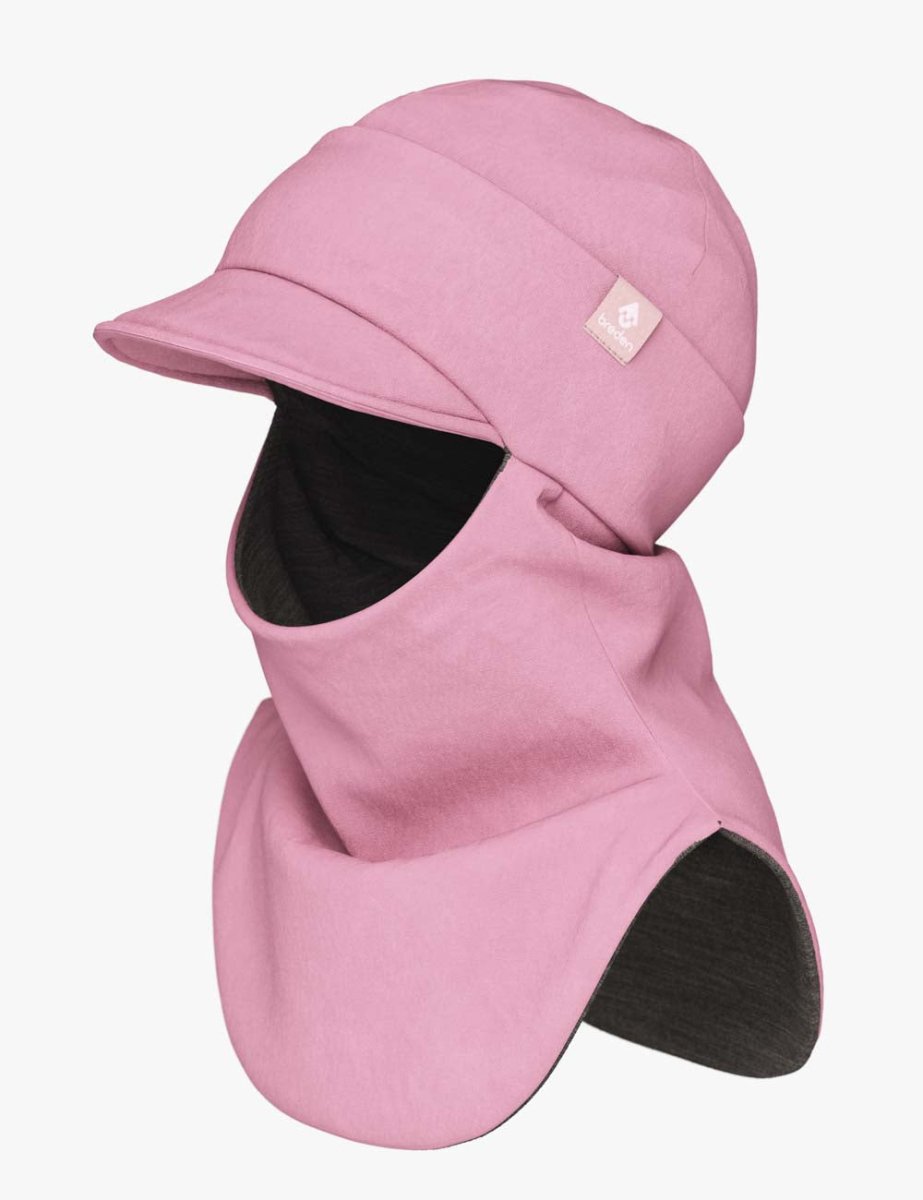 Merino-Lined Toddlers & Kids Peaked Hooded Hat & Scarf (Morris) - Tiny Tugz™