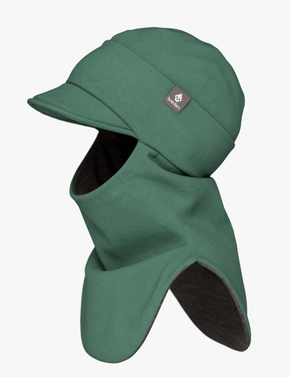 Merino-Lined Toddlers & Kids Peaked Hooded Hat & Scarf (Morris) - Tiny Tugz™