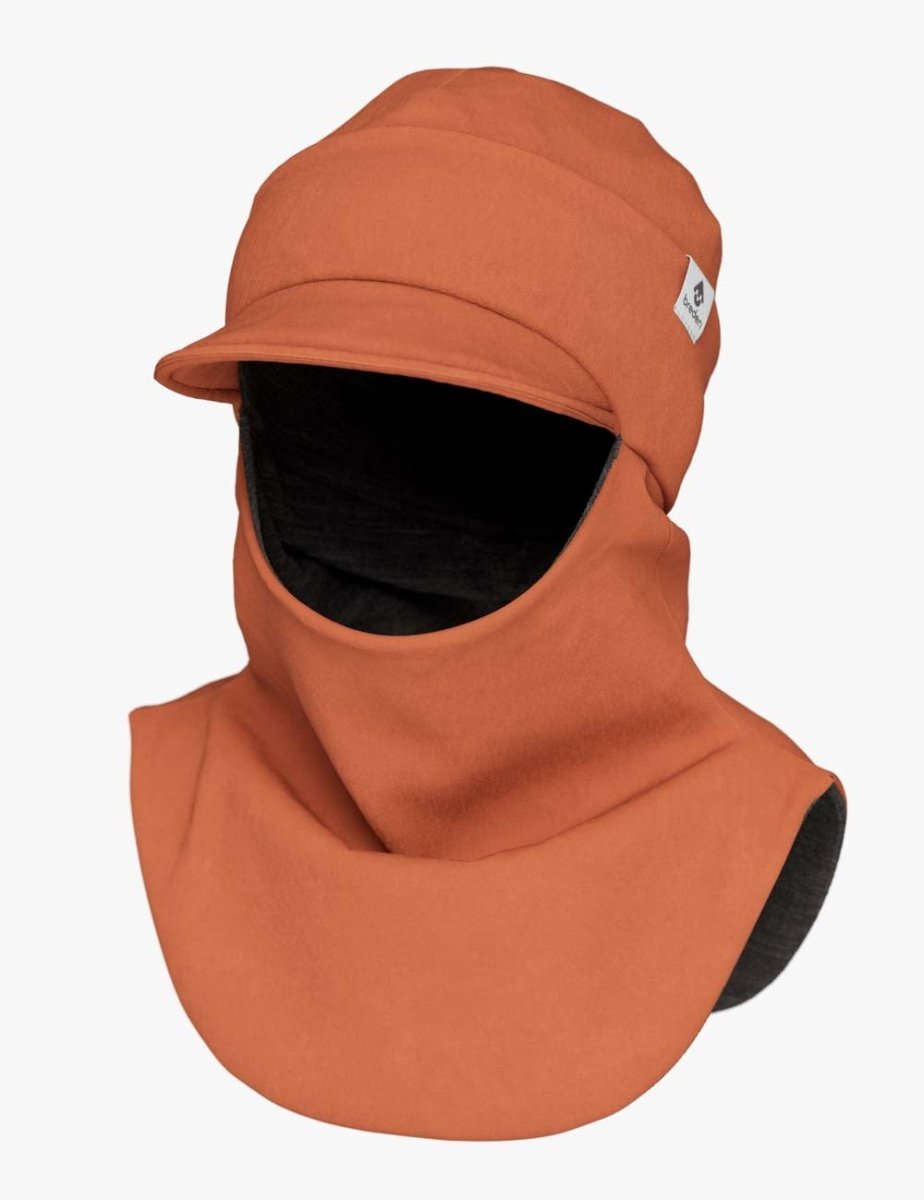 Merino-Lined Toddlers & Kids Peaked Hooded Hat & Scarf (Morris) - Tiny Tugz™