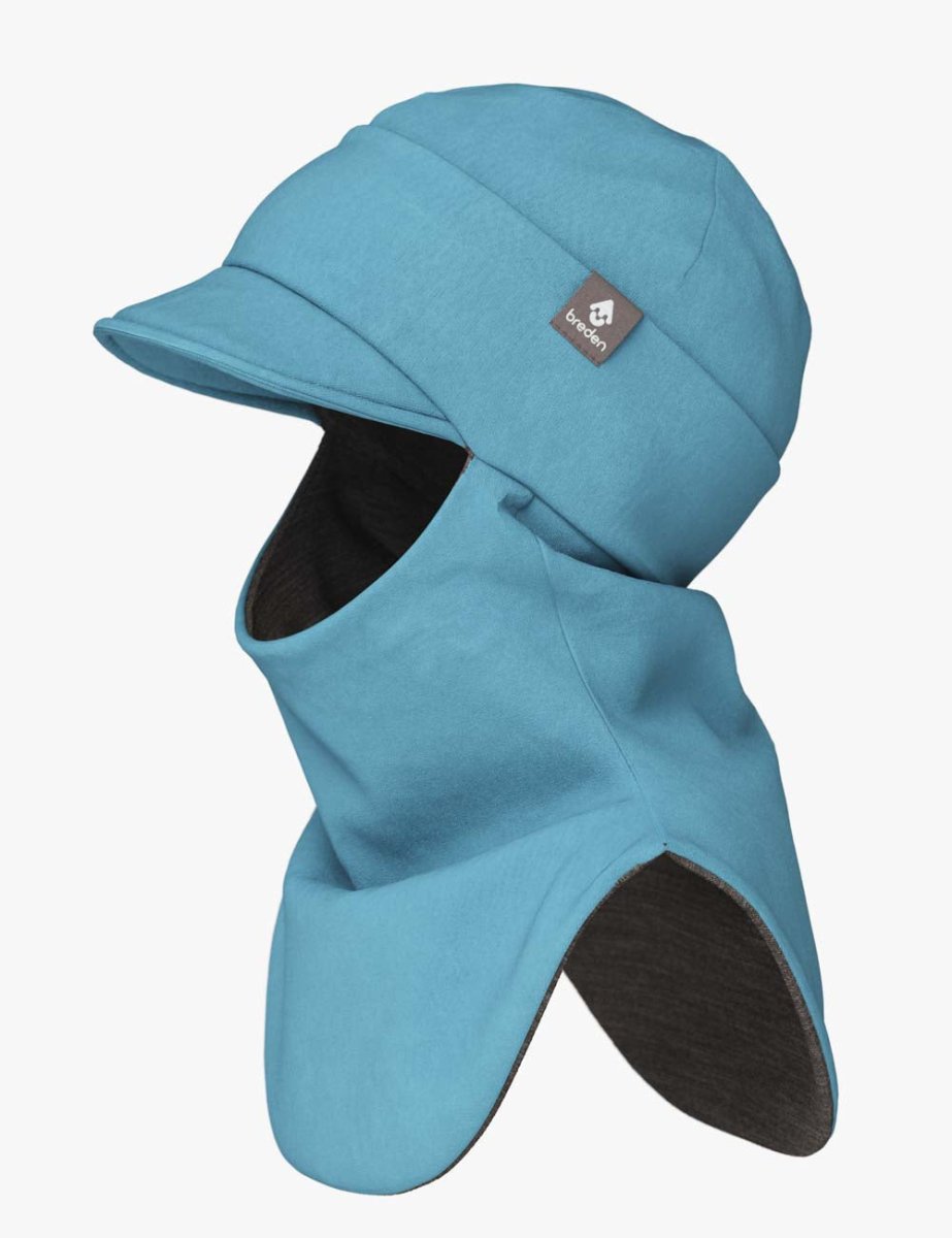 Merino-Lined Toddlers & Kids Peaked Hooded Hat & Scarf (Morris) - Tiny Tugz™