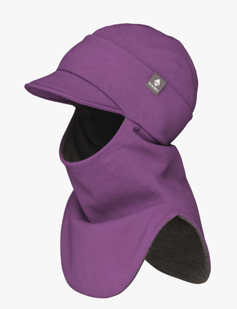 Merino-Lined Toddlers & Kids Peaked Hooded Hat & Scarf (Morris) - Tiny Tugz™