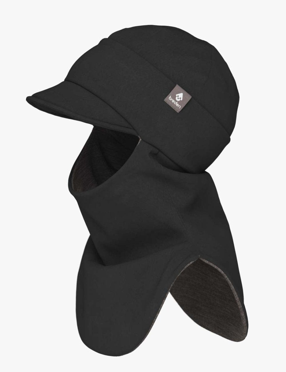 Merino-Lined Toddlers & Kids Peaked Hooded Hat & Scarf (Morris) - Tiny Tugz™