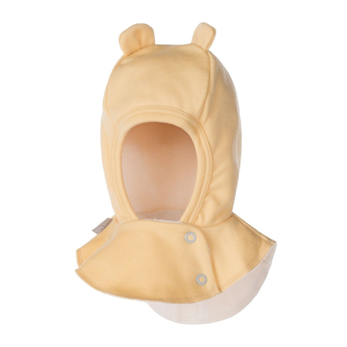 Merino Wool Baby Balaclava – Yellow - Tiny Tugz™