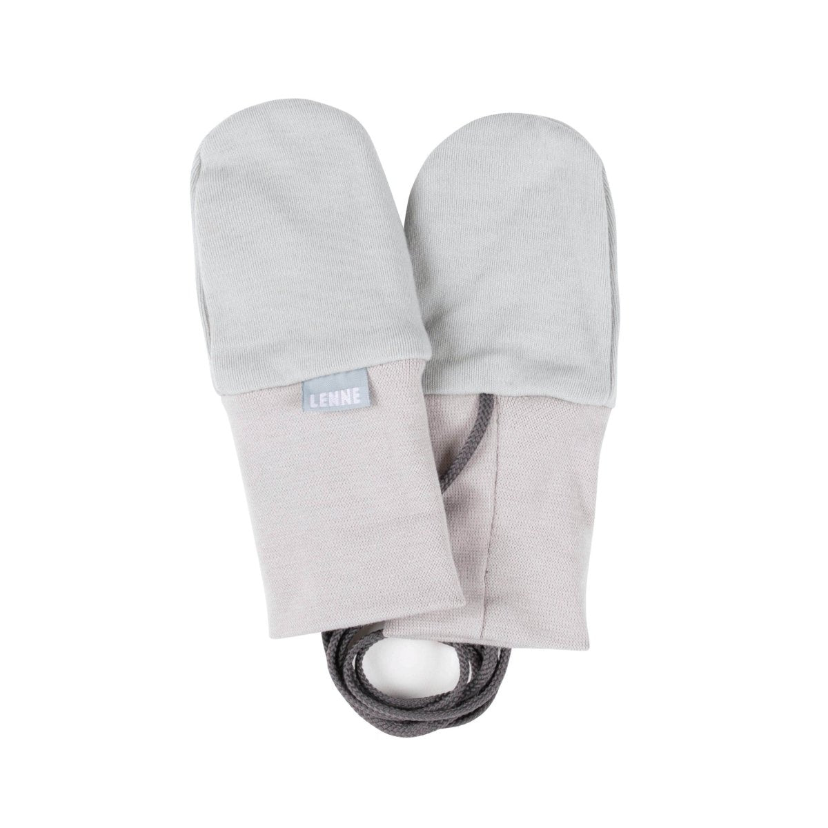 Merino Wool Baby Mittens – Grey - Tiny Tugz™