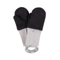 Merino Wool Baby Mittens with Thumb – Dark Grey - Tiny Tugz™