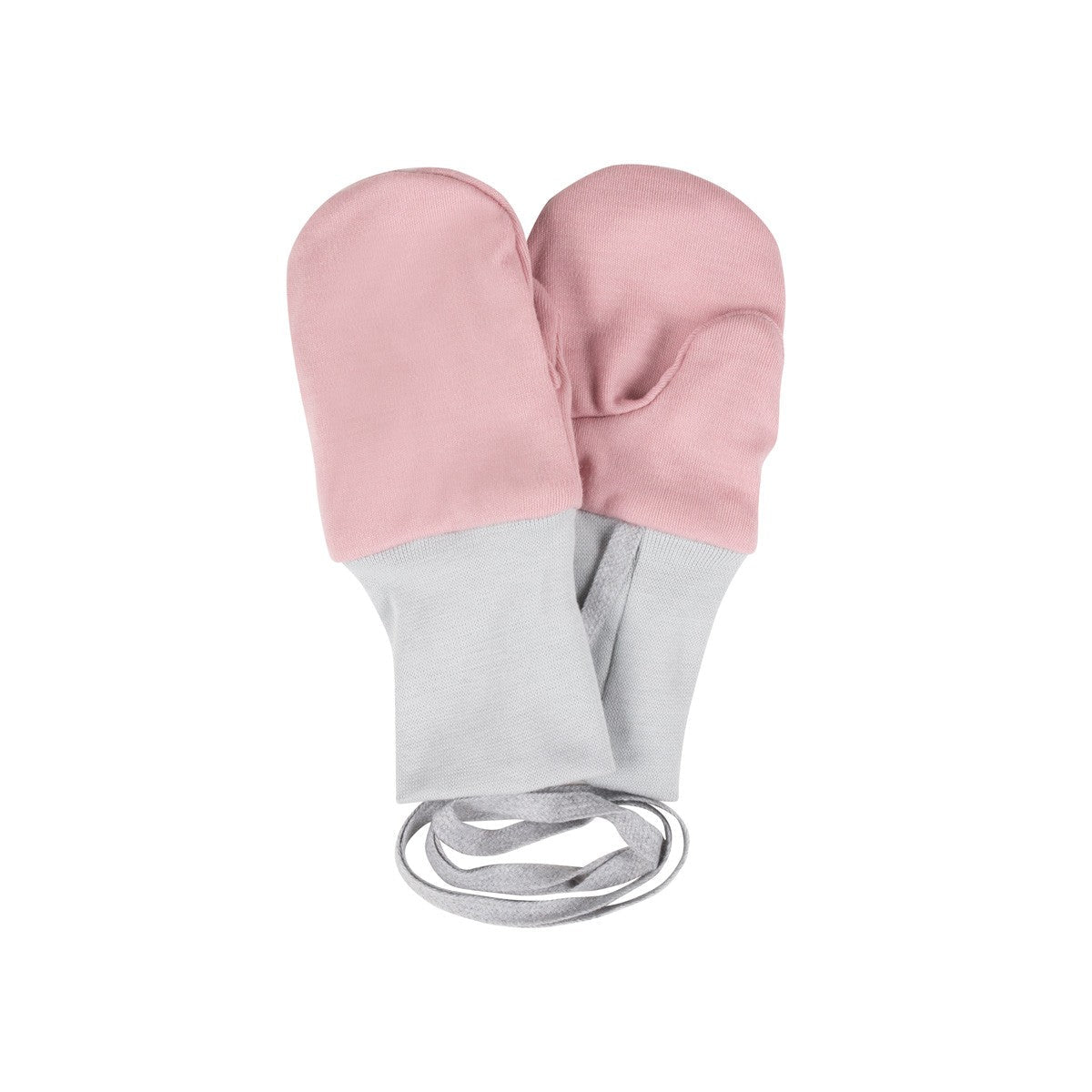 Merino Wool Baby Mittens with Thumb – Pink - Tiny Tugz™