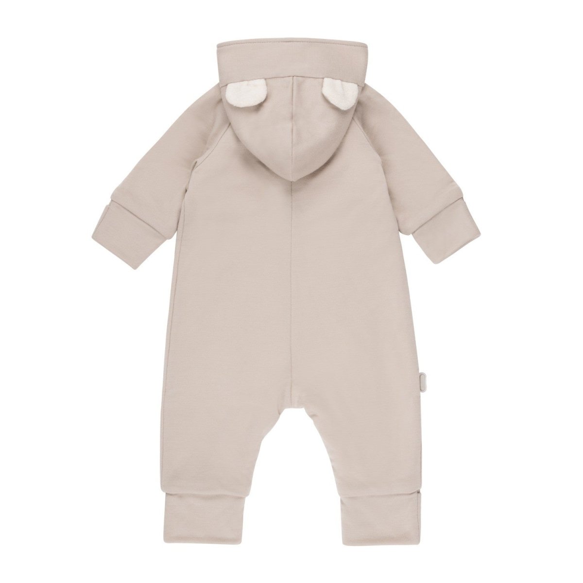 Merino Wool & Cotton Baby Overall (Bear Ears) – Beige - Tiny Tugz™