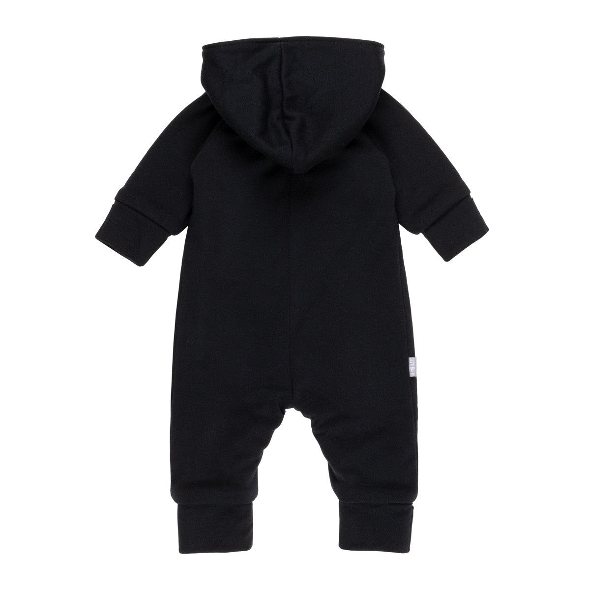 Merino Wool & Cotton Baby Overall – Black - Tiny Tugz™