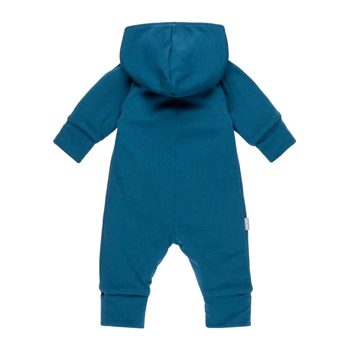 Merino Wool & Cotton Baby Overall – Blue - Tiny Tugz™