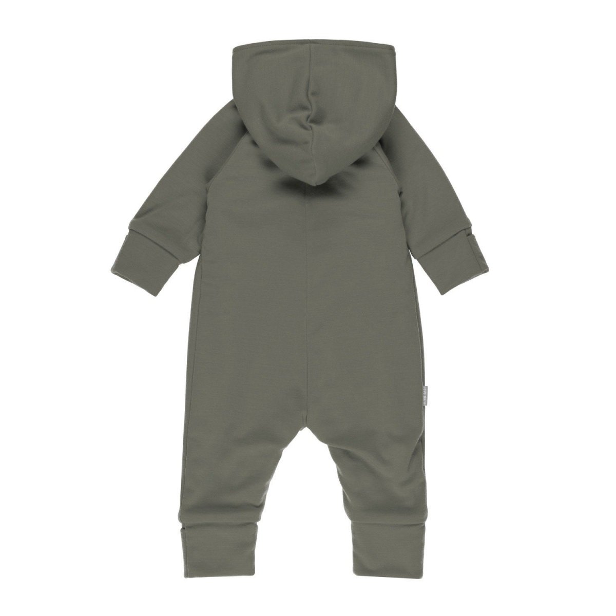 Merino Wool & Cotton Baby Overall – Khaki - Tiny Tugz™