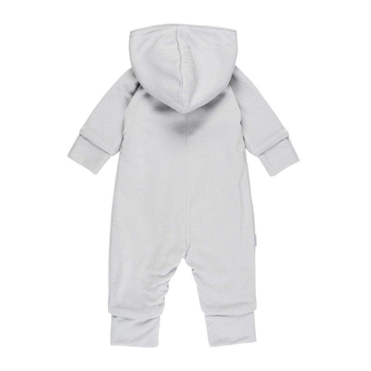 Merino Wool & Cotton Baby Overall – Light Grey - Tiny Tugz™