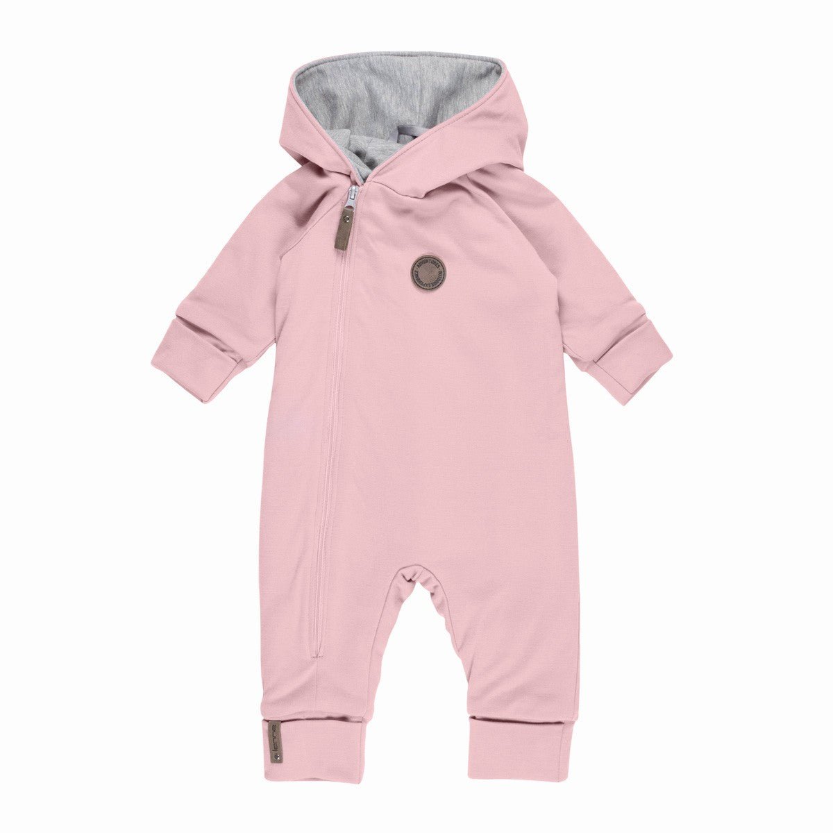 Merino Wool & Cotton Baby Overall – Pink - Tiny Tugz™