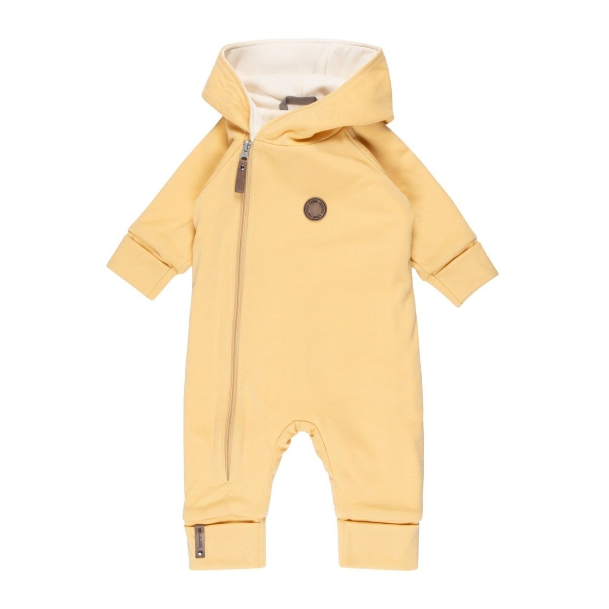 Merino Wool & Cotton Baby Overall – Yellow - Tiny Tugz™