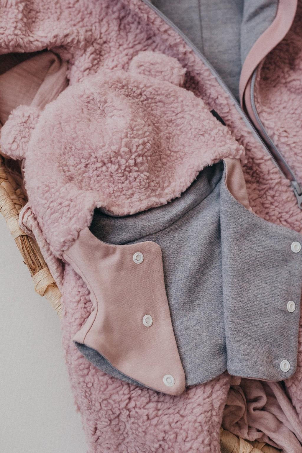 Merino Wool Lined Baby Balaclava THEO