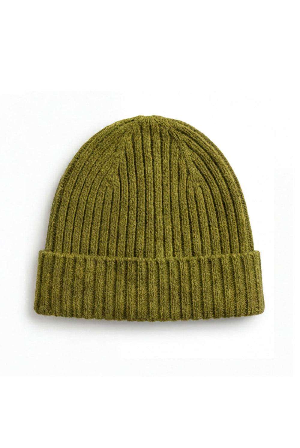 Knitted Merino Wool Baby Hat - Pickle