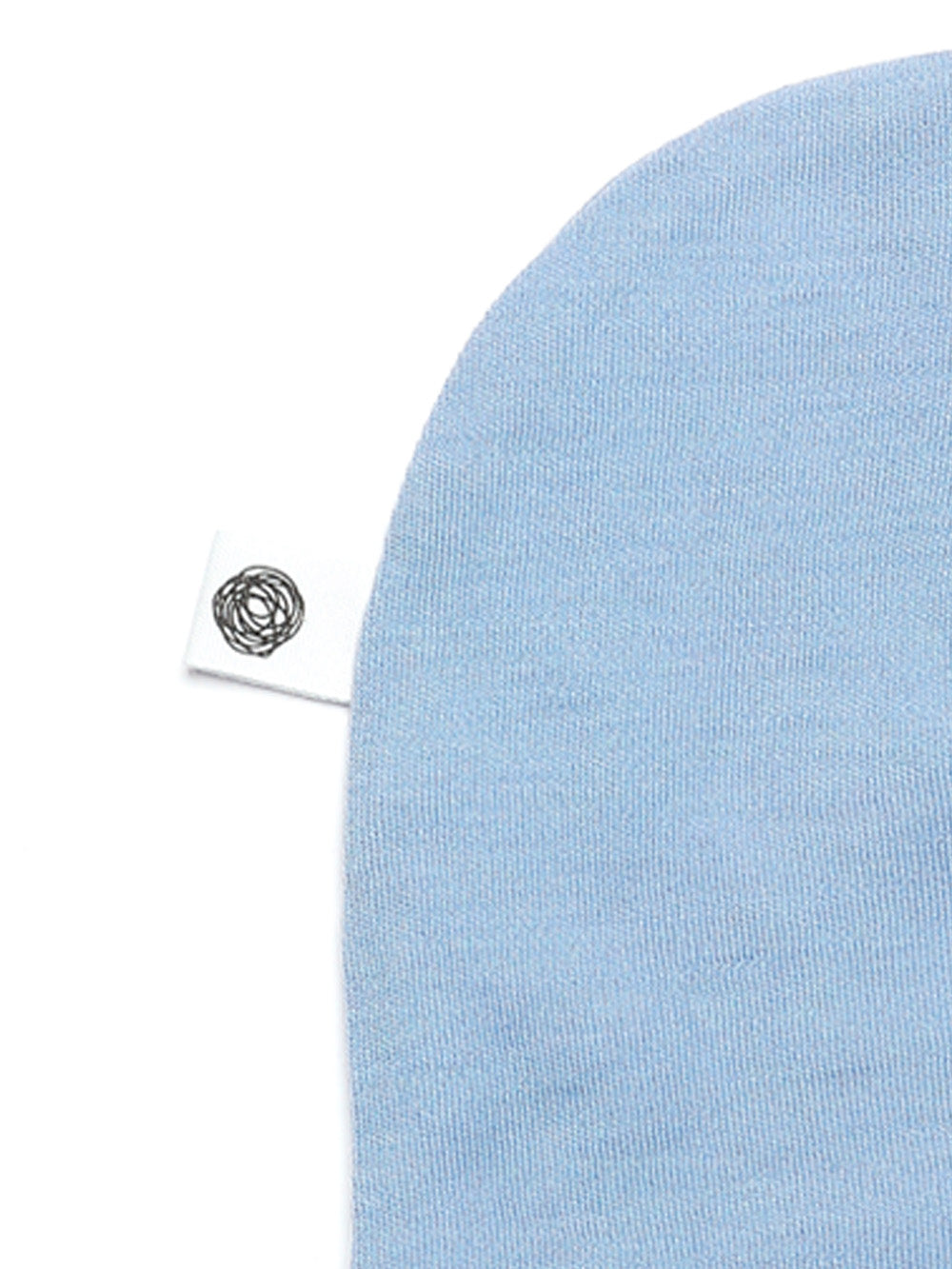 Wool Baby Hat - Merino Wool - Blue Fog