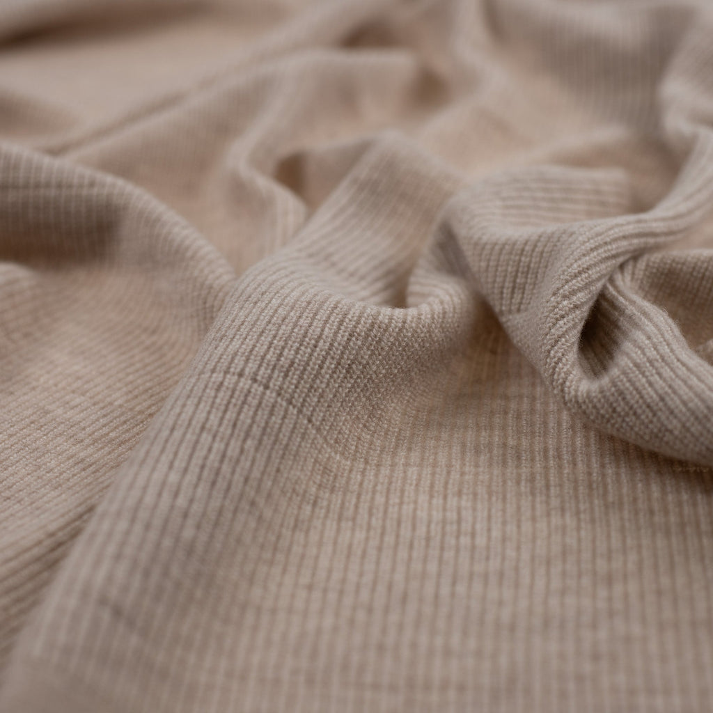 Knitted Wool Baby/Children's Blanket - Merino Wool - Cobble