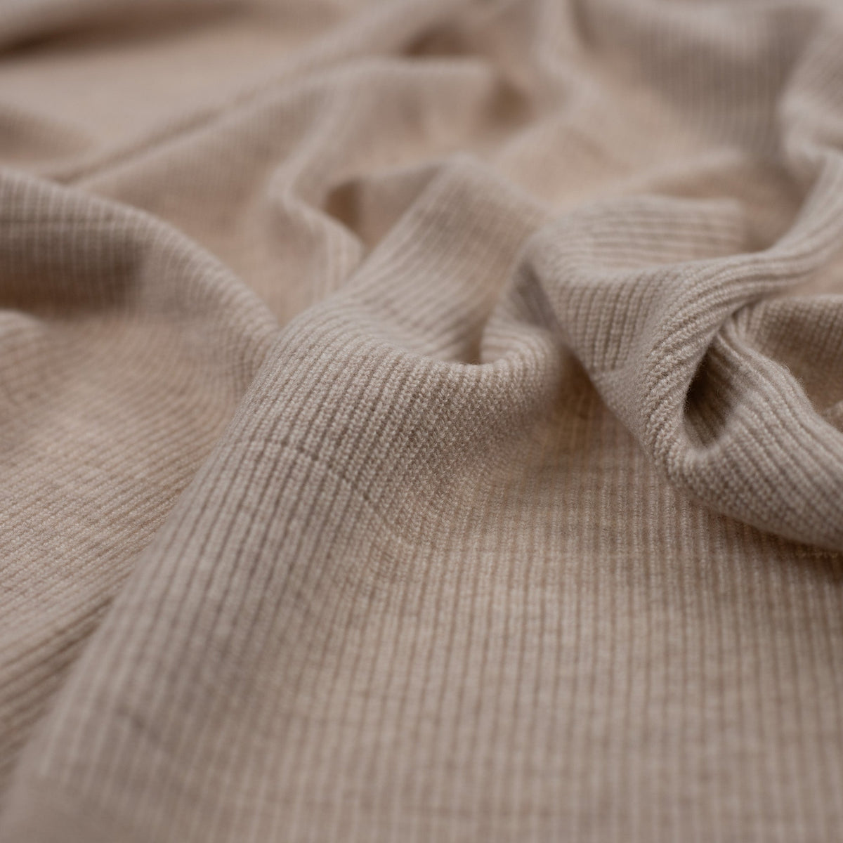 Knitted Wool Baby/Children's Blanket - Merino Wool - Cobble