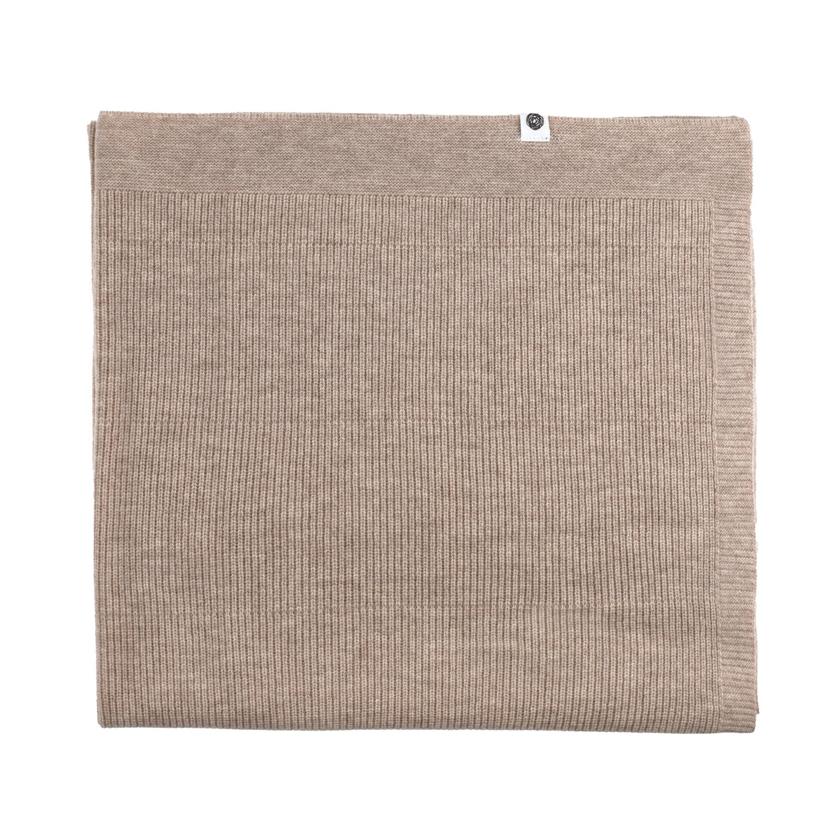 Knitted Wool Baby/Children's Blanket - Merino Wool - Cobble