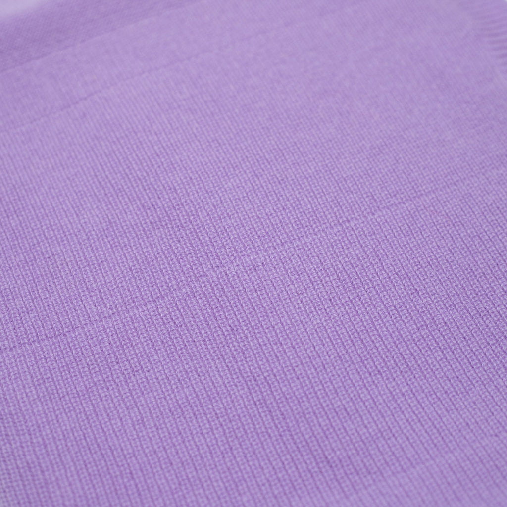 Wool Baby/Children's Blanket / Swaddle Blanket - Knitted - Merino Wool - Orchid