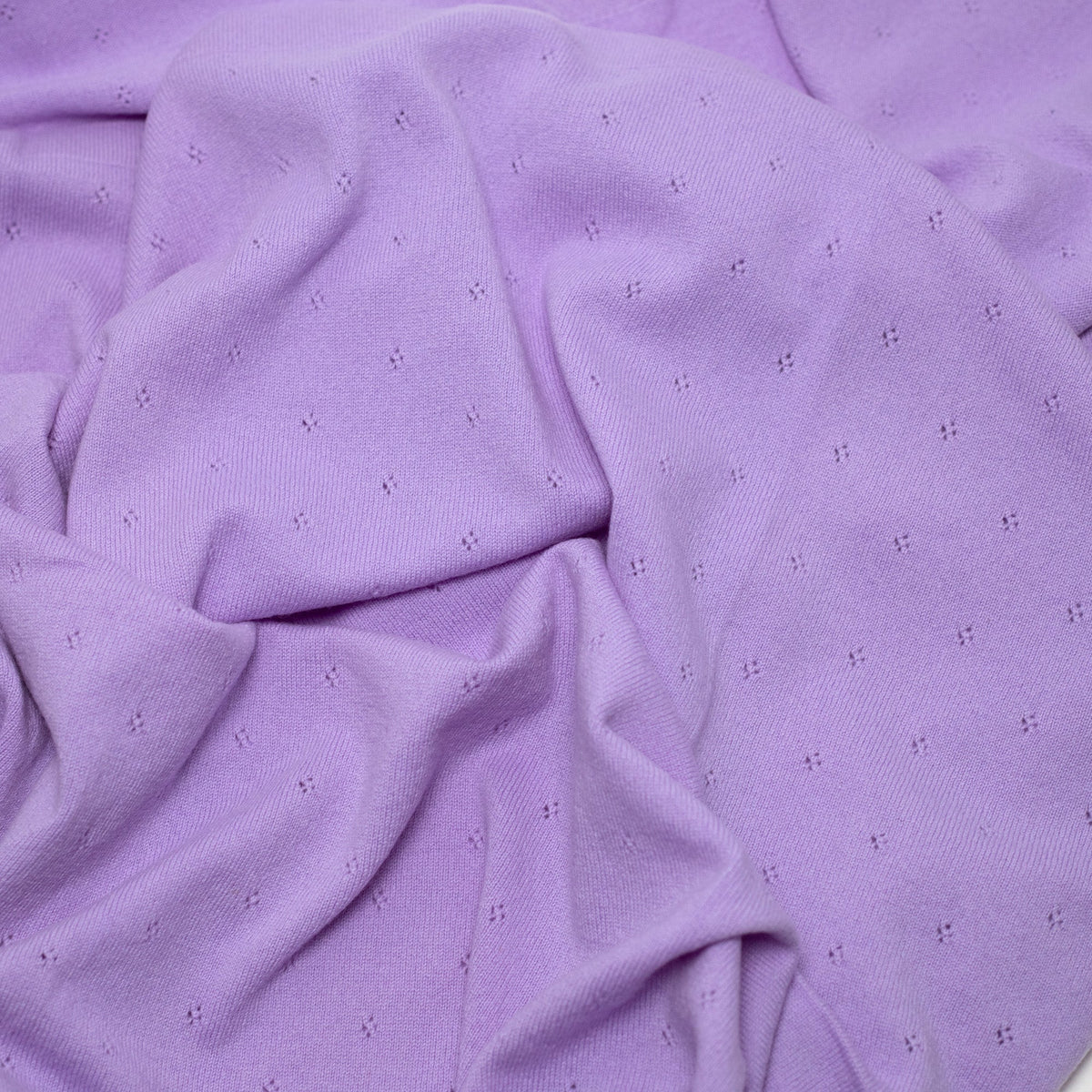 Wool Baby/Children's Blanket / Swaddle Blanket - Pointelle Knit - Merino Wool - Orchid