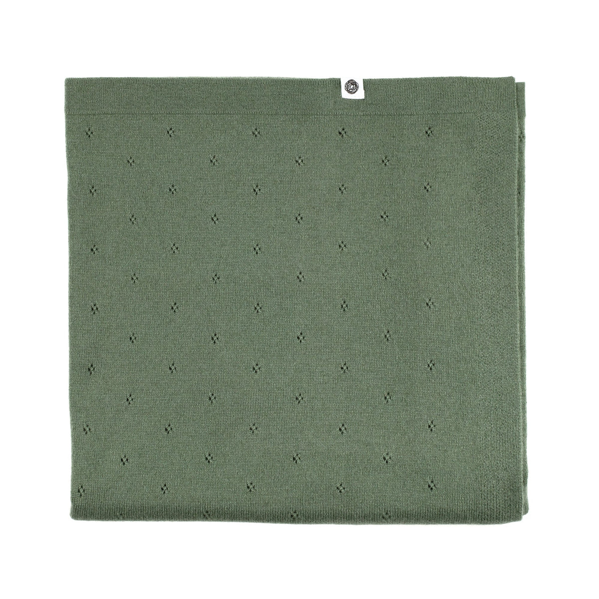 Wool Baby/Children's Blanket / Swaddle Blanket - Pointelle Knit - Merino Wool - Harper