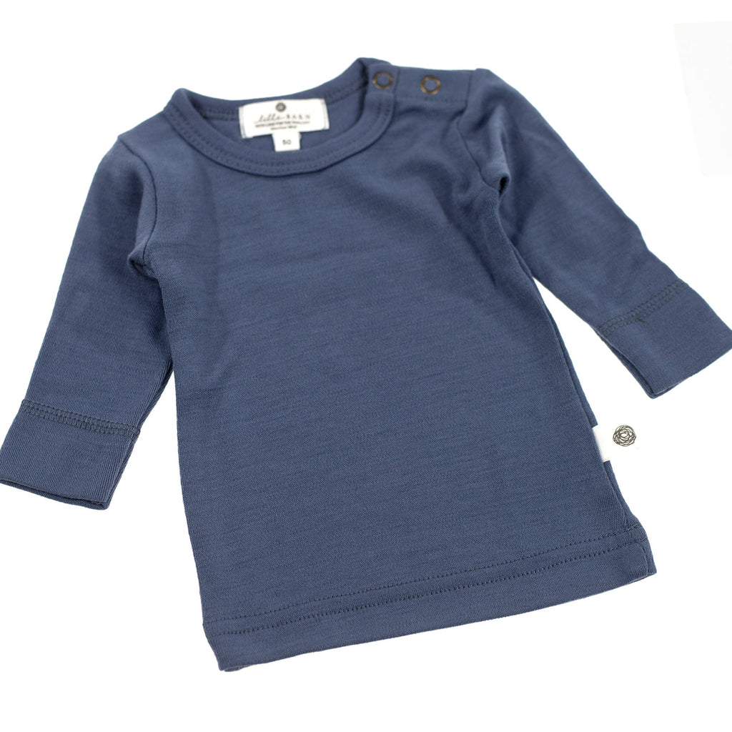 Wool Baby & Children's Sweater - Merino Wool - Vintage Indigo
