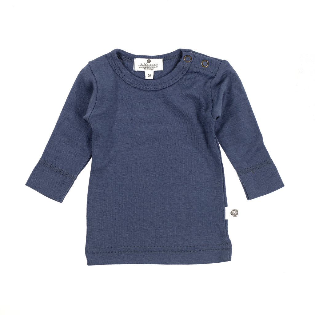 Wool Baby & Children's Sweater - Merino Wool - Vintage Indigo