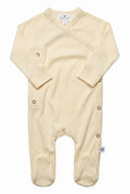 Wool Romper / Crawl Suit - Merino Wool - Natural
