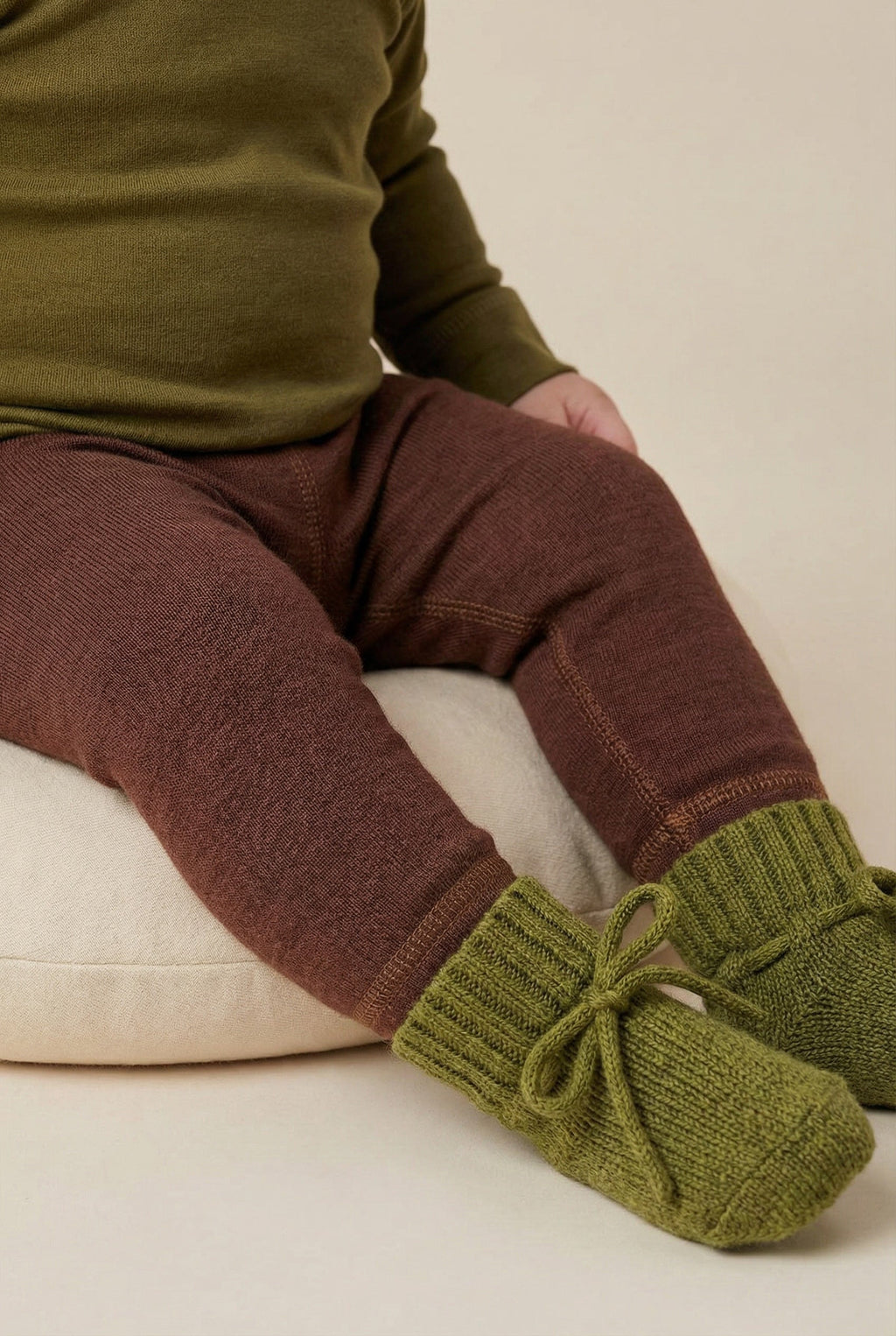 Wool Baby & Children's Pants - Merino Wool - Cinnamon