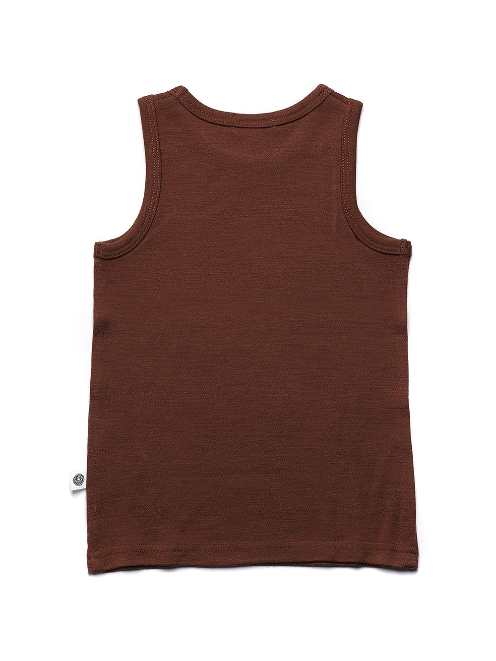 Wool Children's Shirt - Merino Wool - Cinnamon